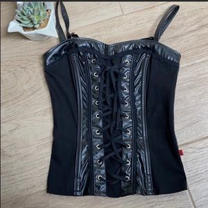 Tripp nyc corset bustier top